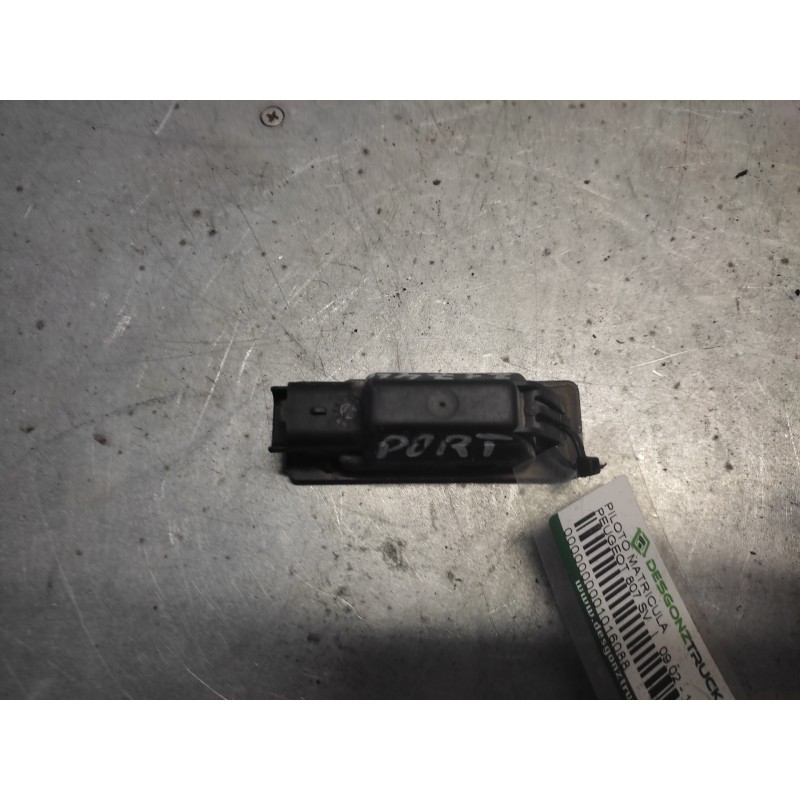 Recambio de piloto matricula para peugeot 807 sv referencia OEM IAM   2 PINS - Negro 2