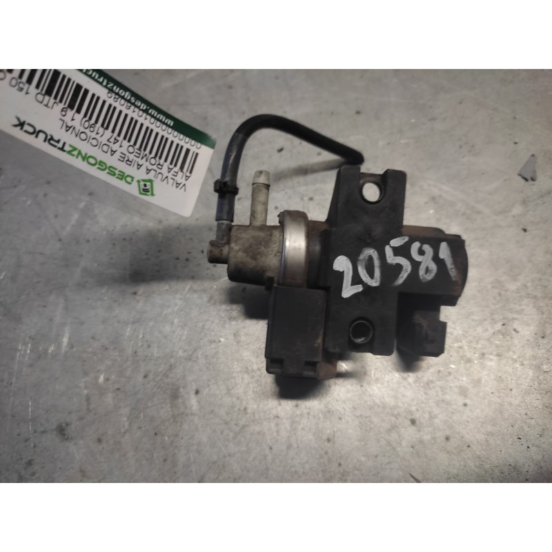 Recambio de valvula aire adicional para alfa romeo 147 (190) 1.9 jtd 150 q2 referencia OEM IAM 55188059 2 PINS - Negro