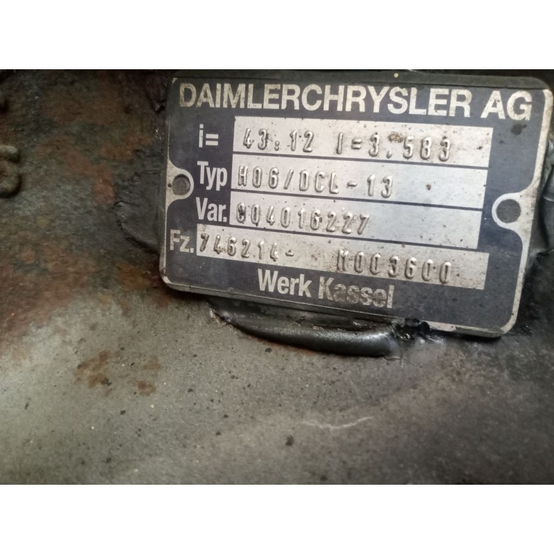 Recambio de grupo para mercedes-benz oc 500 rf-1842 touring referencia OEM IAM HO6/DCL-13 RATIO:43:12/1=3.583 004016227 - Amarillo 3