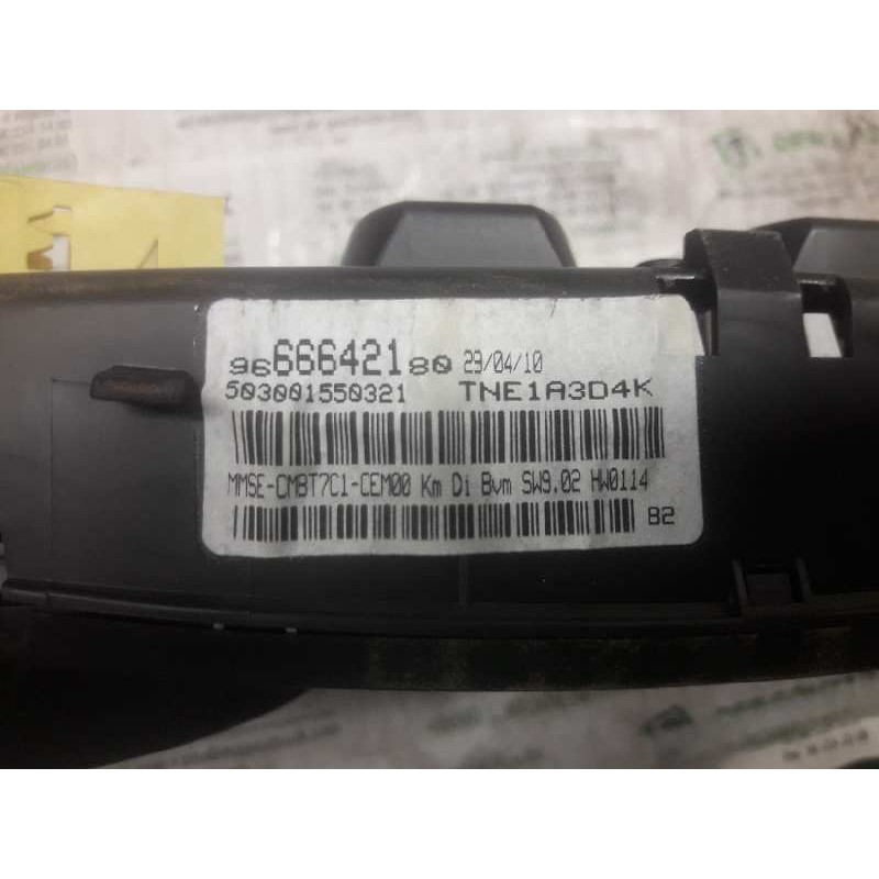 Recambio de cuadro instrumentos para peugeot 308 confort referencia OEM IAM 9666642180 503001550321 554001550317 - Negro 4