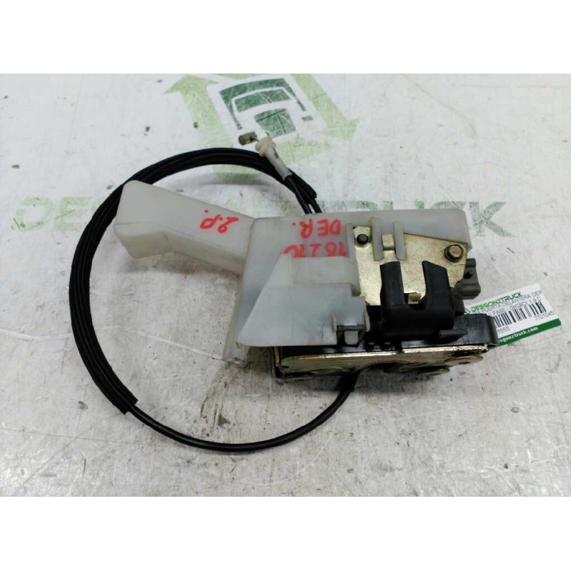 Recambio de cerradura puerta delantera derecha para renault clio ii fase i (b/cbo) 1.9 d referencia OEM IAM 7701045305 - Amarillo