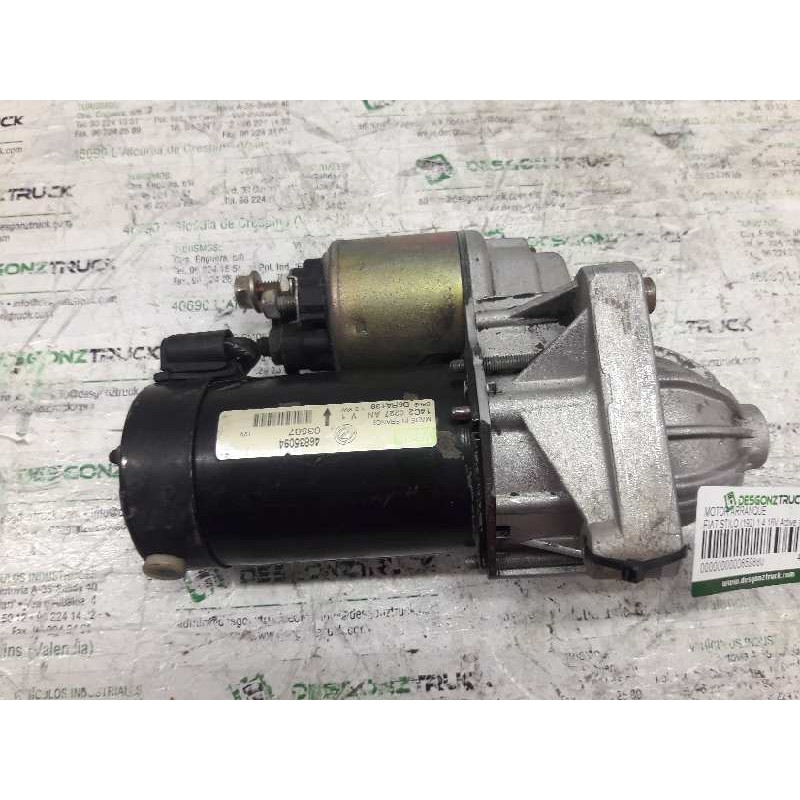 Recambio de motor arranque para fiat stilo (192) 1.4 16v active (05.2004) referencia OEM IAM 46835094 9 DIENTES - Rojo