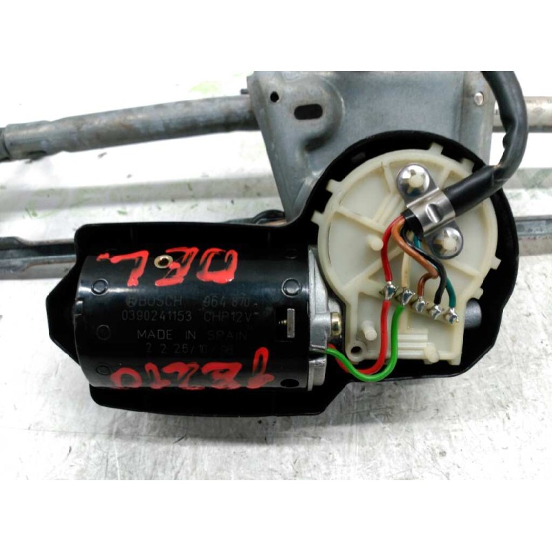 Recambio de motor limpia delantero para renault clio ii fase i (b/cbo) 1.9 d referencia OEM IAM 7700847567 7701045186 7701045186 - Amarillo 2