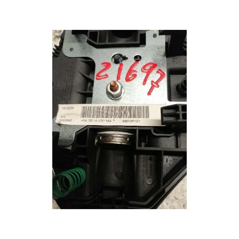Recambio de airbag delantero izquierdo para peugeot 207 rc referencia OEM IAM 96500674ZD - Rojo 3