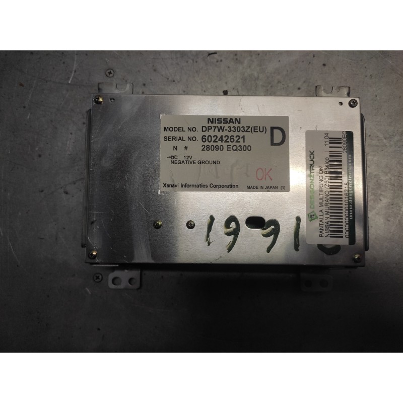 Recambio de pantalla multifuncion para nissan murano (z50) básico referencia OEM IAM 28090EQ300 60242621 3