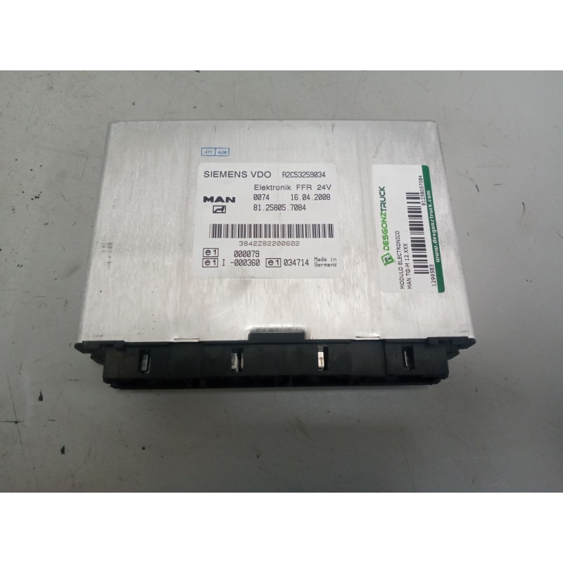 Recambio de modulo electronico para man tg-m 12.xxx 12.280 fg c (compact) referencia OEM IAM 81258057084 CENTRALITA FFR 