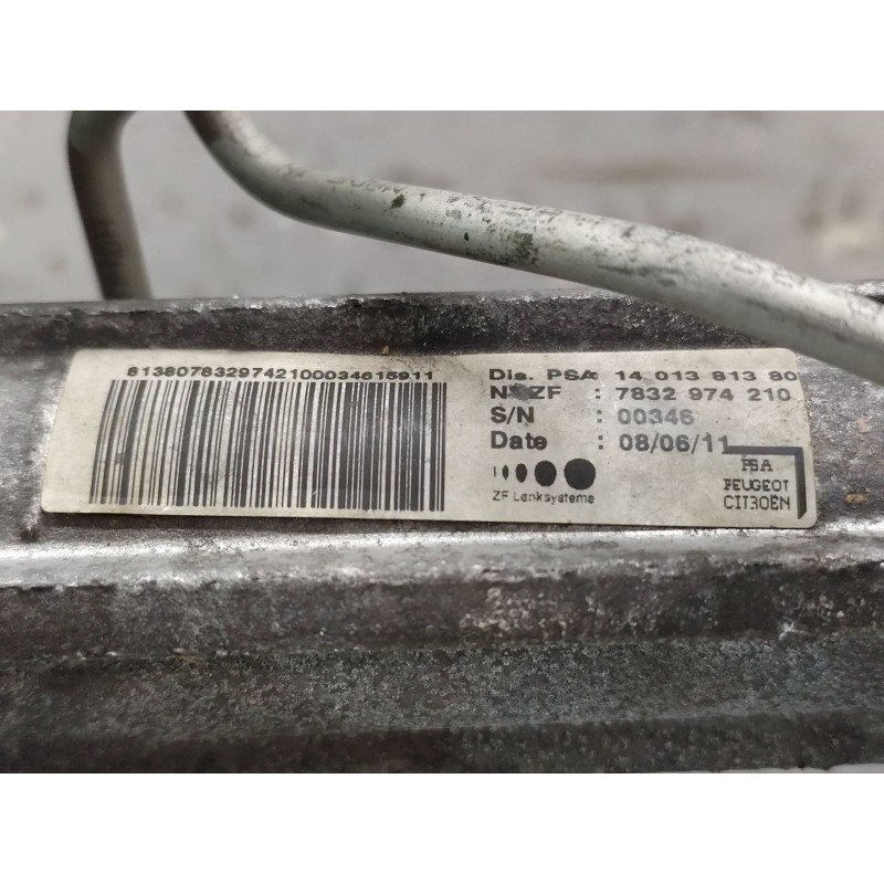 Recambio de cremallera direccion para peugeot expert tepee (vf3x_) 2.0 hdi 120 referencia OEM IAM 1401381380 - Blanco 2