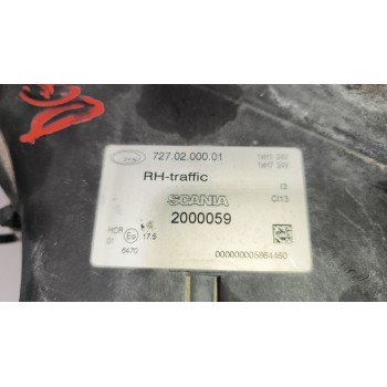 Recambio de faro derecho para scania r i r 500 referencia OEM IAM 2000059  