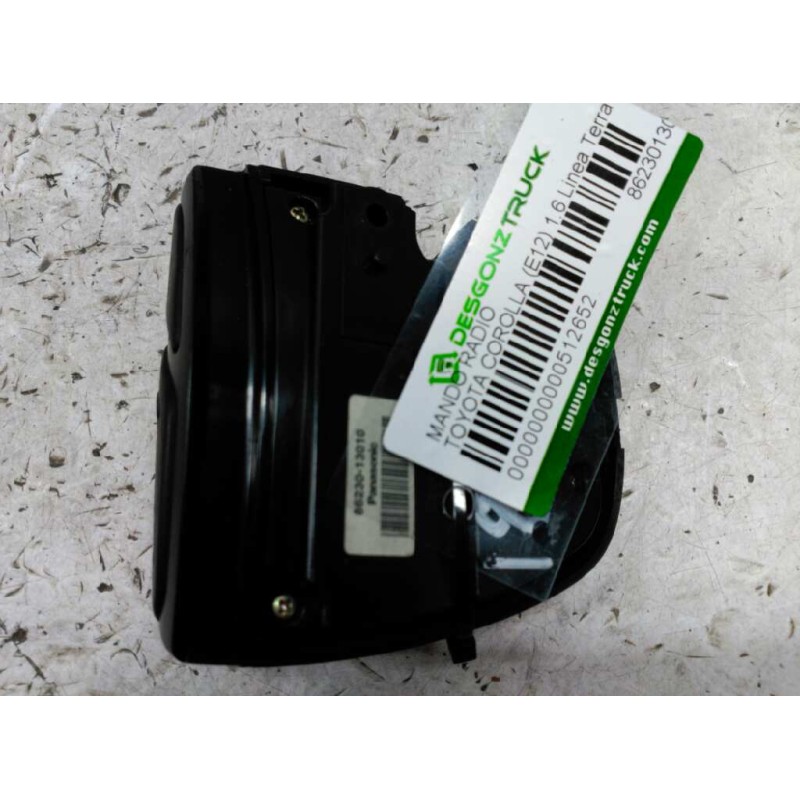 Recambio de mando radio para toyota corolla (e12) 1.6 linea terra sedán referencia OEM IAM 8623013010 - Gris 2