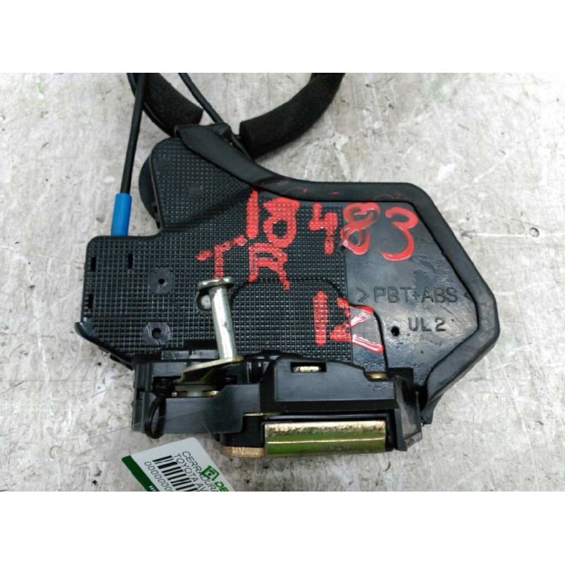 Recambio de cerradura puerta trasera izquierda para toyota avensis wagon (t25) 2.0 d-4d executive referencia OEM IAM 2