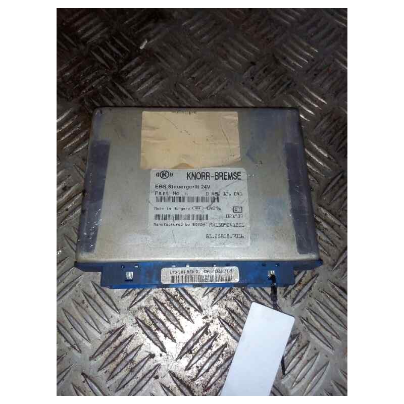 Recambio de modulo electronico para man tg - a 18.480 fg / bb (e3/e4) xlx referencia OEM IAM 81258087016 0486106041 CENTRALITA E - Blanco