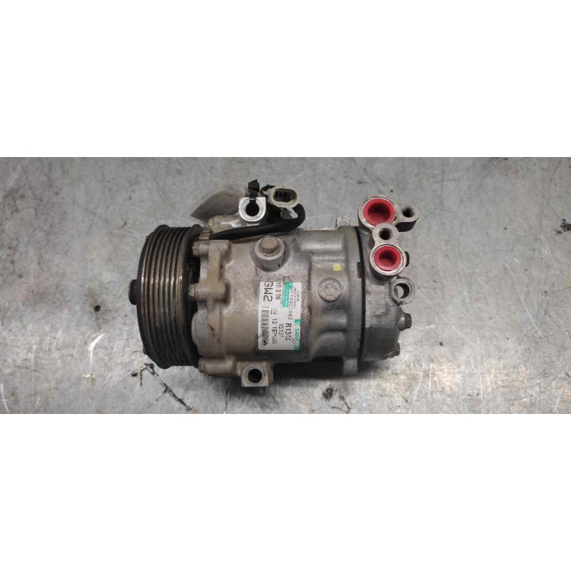 Recambio de compresor aire acondicionado para opel meriva cosmo referencia OEM IAM 13197538 - Negro 2