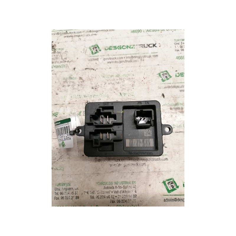 Recambio de resistencia calefaccion para fiat tipo hatchback (356_, 357_) 1.3 d (356hxh1a) referencia OEM IAM A43002000 2/2/2 PI