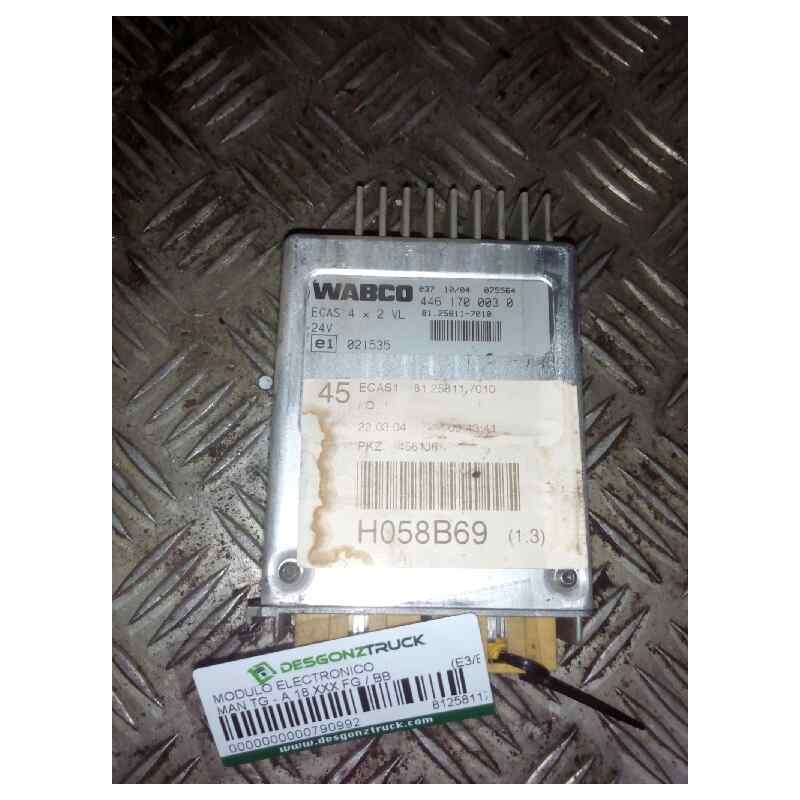 Recambio de modulo electronico para man tg - a 18.480 fg / bb (e3/e4) xlx referencia OEM IAM 81258117010 4461700030 CENTRALITA E - Blanco