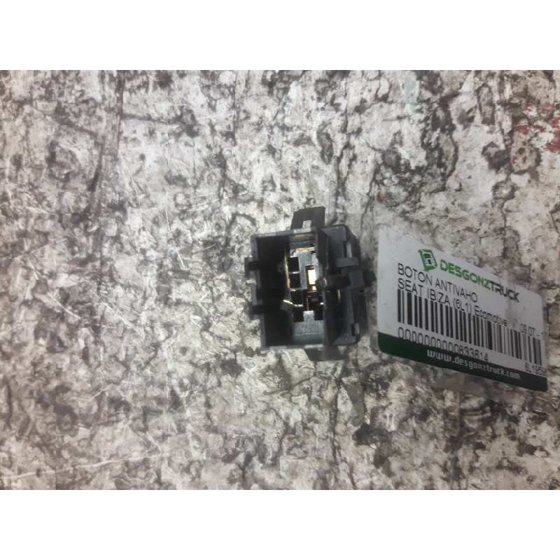 Recambio de boton antivaho para seat ibiza (6l1) ecomotive referencia OEM IAM 6L1959621 5 PINS - Negro 2