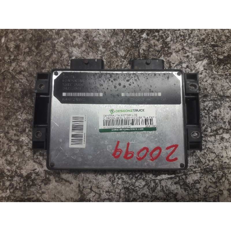 Recambio de centralita motor uce para citroën berlingo 1.9 d sx plus familiar referencia OEM IAM 9641390180 9648225280 R04080034 - Gris