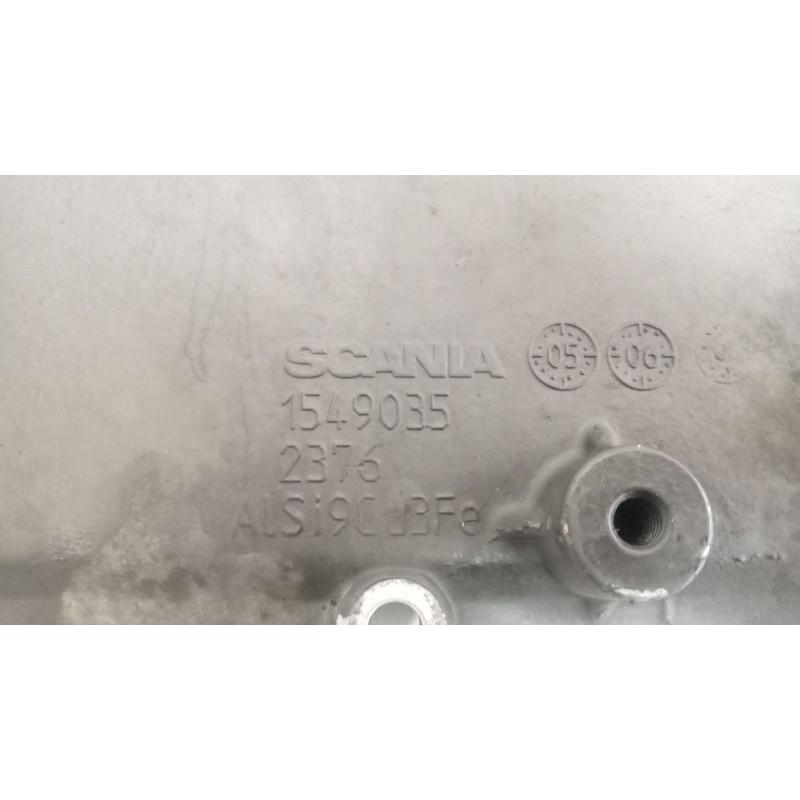 Recambio de tapa enfriador aceite para scania serie p/g/r (c-clase) fsa 420 (4x2) corto cp 13 / 14 b referencia OEM IAM 1549035 - Blanco 2