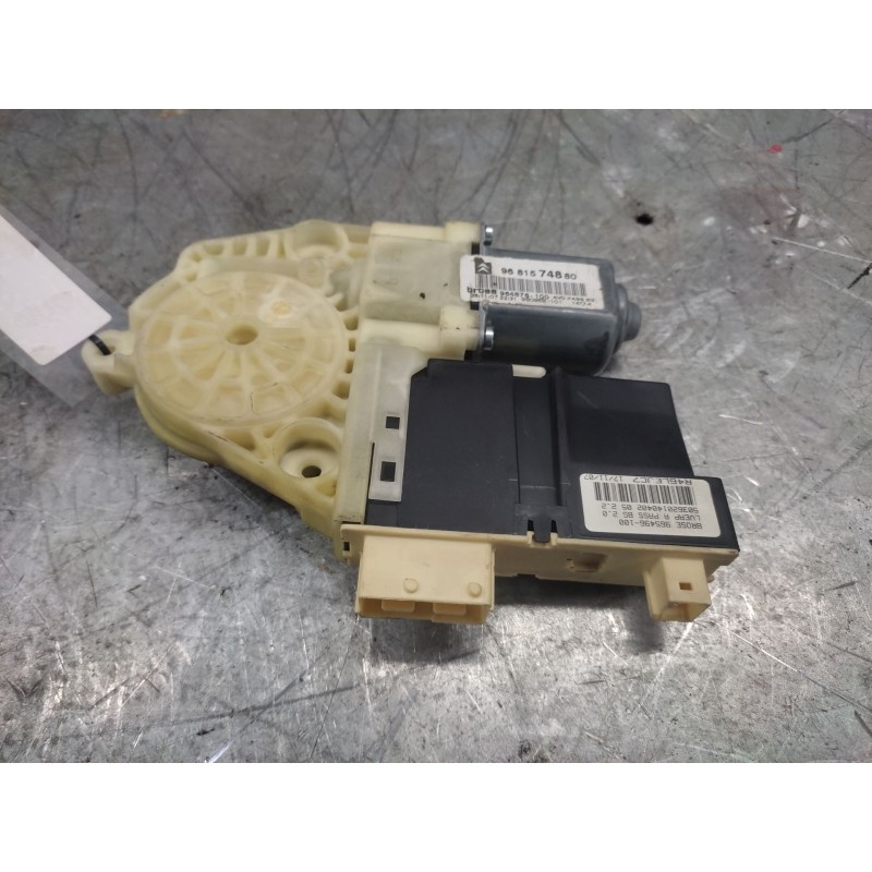 Recambio de motor elevalunas delantero derecho para citroën c4 berlina collection referencia OEM IAM 9681574880  964876100 - Negro 2