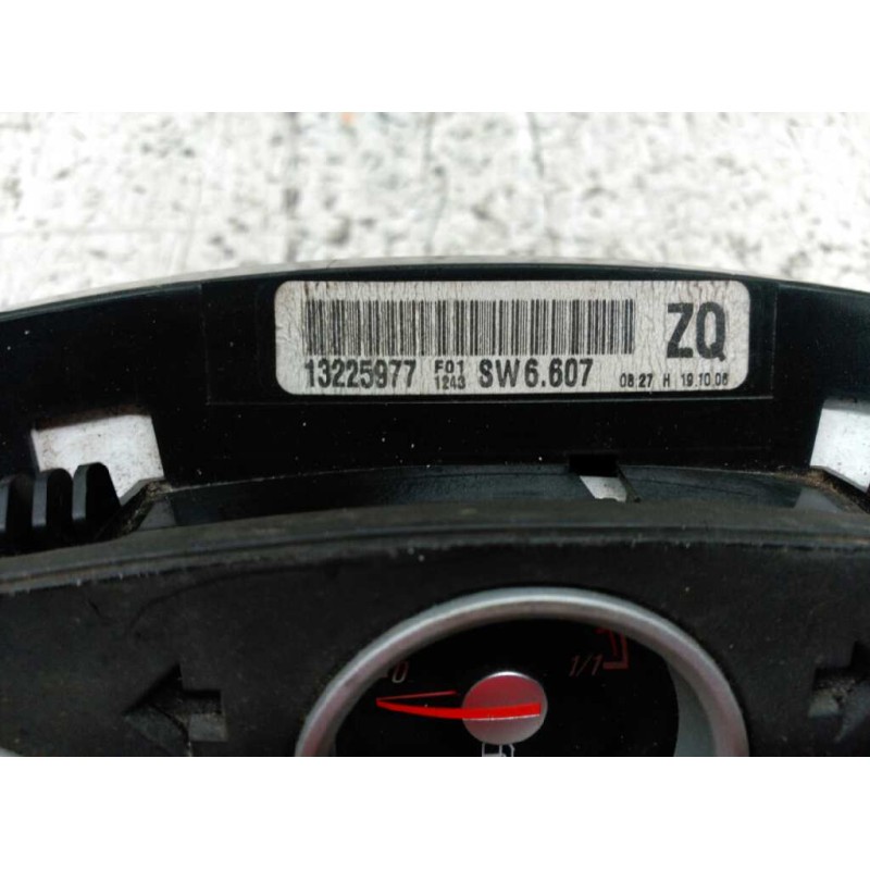 Recambio de cuadro instrumentos para opel astra gtc enjoy referencia OEM IAM 13225977 - Negro 4