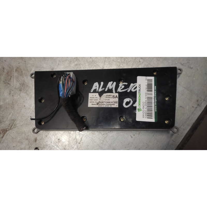 Recambio de mando radio para nissan almera (n16/e) line up referencia OEM IAM 50871566H 2