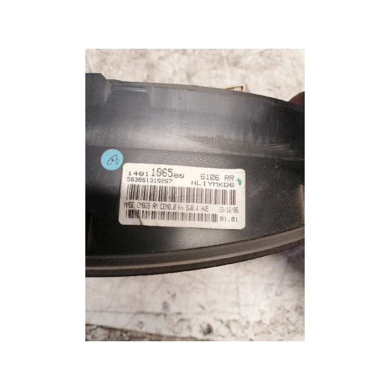 Recambio de cuadro instrumentos para citroën jumpy hdi 120 27 l1h1 furg. referencia OEM IAM 1401106580 503001310207 - Blanco 2