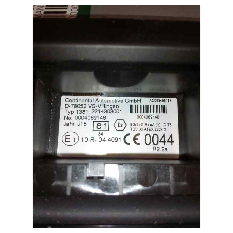 Recambio de tacografo para man tg - a 18.430 fg / bb (e3/e4) l referencia OEM IAM 13812214303001 0004069146 - Blanco 2