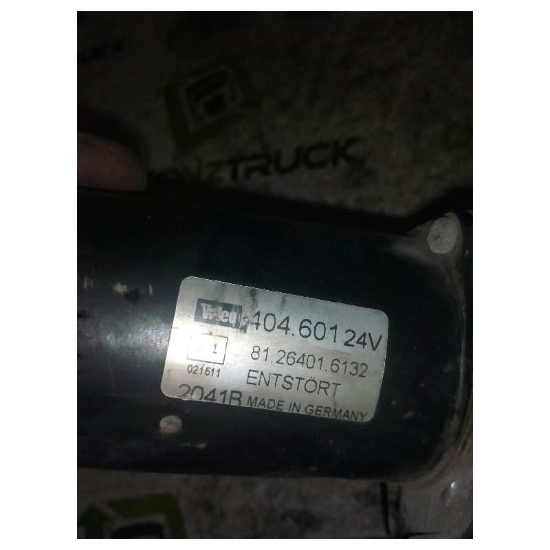 Recambio de motor limpia delantero para man tg - a 18.410 fg / bb (e3/e4) xxl - 5-star referencia OEM IAM 404601 81264016132 VAL - Blanco 3