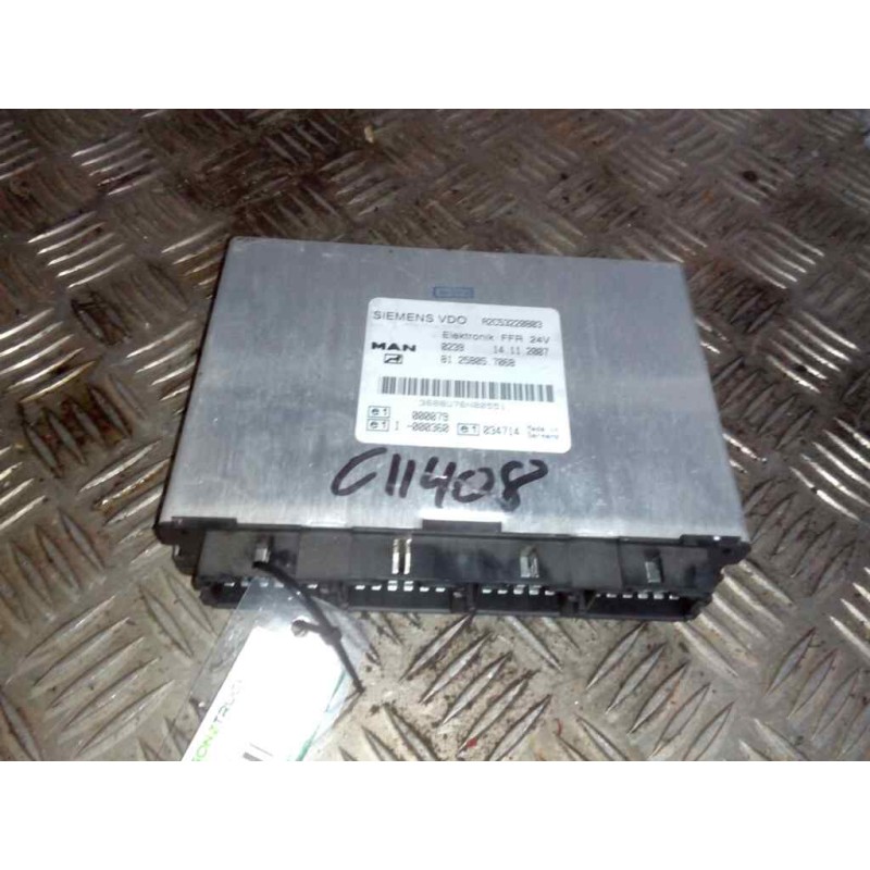 Recambio de modulo electronico para man tg - a 18.xxx fg / bb   (e3/e4) l referencia OEM IAM 81258057068 0486106071 