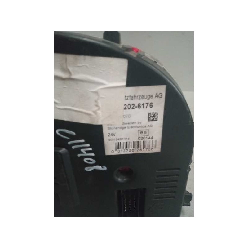 Recambio de cuadro instrumentos para man tg - a 18.430 fg / bb (e3/e4) l referencia OEM IAM 81272026176 - Blanco 3