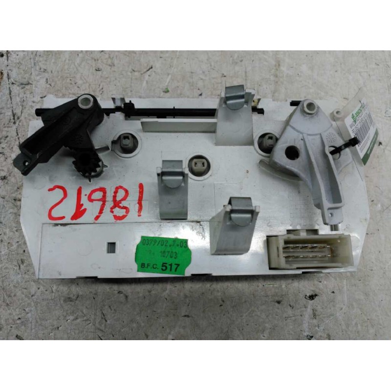 Recambio de mando calefaccion / aire acondicionado para peugeot 206 berlina x-line referencia OEM IAM BEHR99210 2
