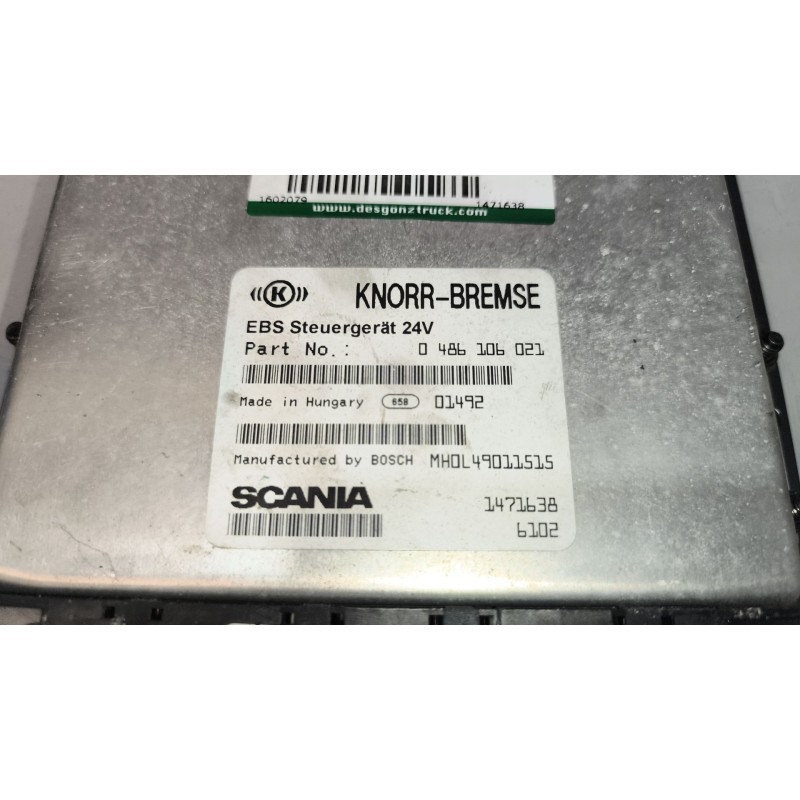 Recambio de modulo electronico para scania serie 4 (p/r 124 l) fsa 440 (4x2) e3 corto cr 13 / 14 b referencia OEM IAM 1471638 04 2