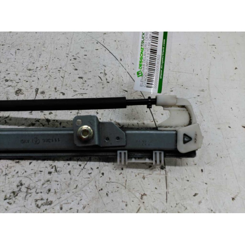 Recambio de elevalunas delantero derecho para citroën jumpy 1.9 td sx caja cerrada acristalada referencia OEM IAM  MANUAL - Gris 3