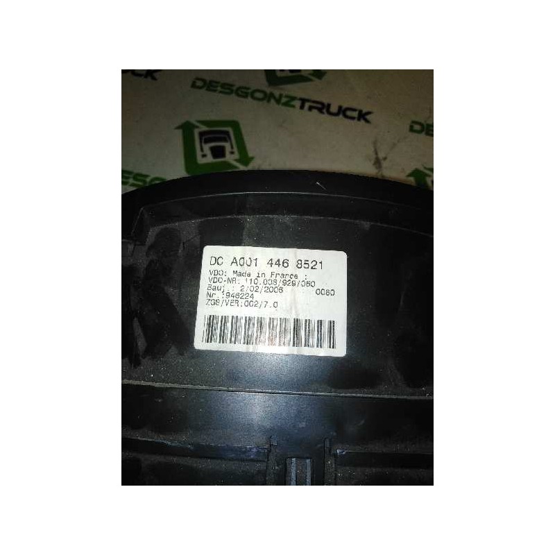 Recambio de cuadro instrumentos para mercedes-benz sprinter 02.00  caja cerrada 413 cdi (904.662) referencia OEM IAM A0014468521 - Blanco 3