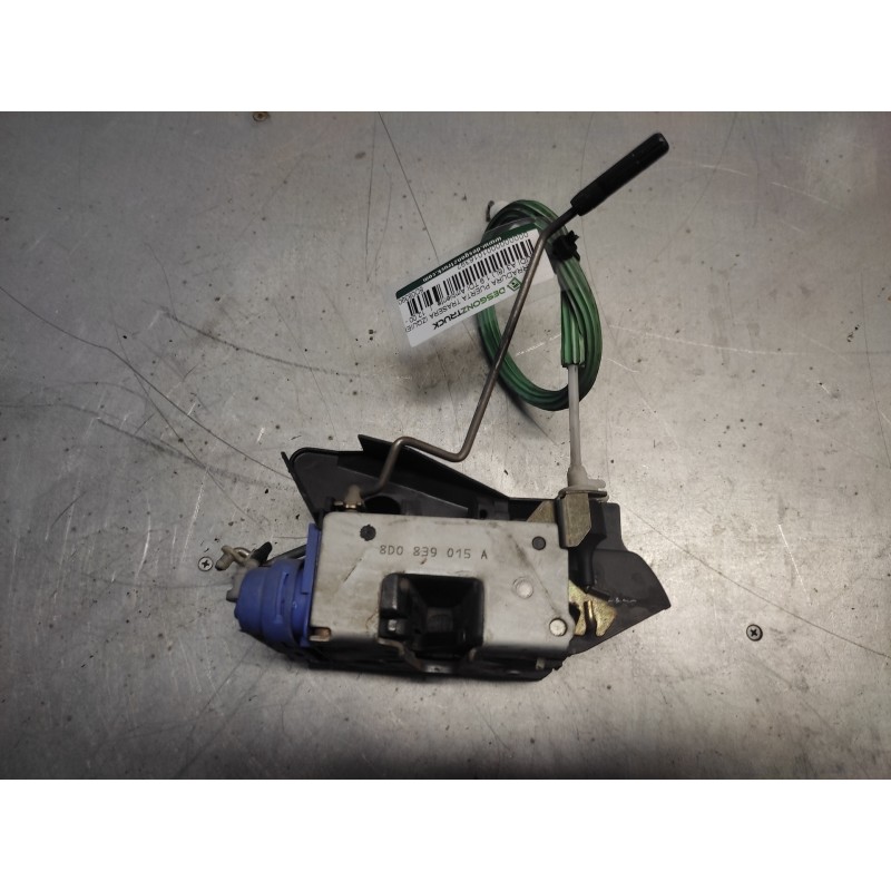 Recambio de cerradura puerta trasera izquierda para audi a3 (8l) 1.9 tdi ambiente referencia OEM IAM 8D0839015A - Negro 2