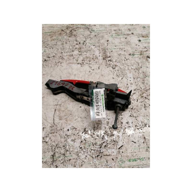 Recambio de maneta exterior delantera derecha para peugeot 207 rc referencia OEM IAM 9680168580 - Rojo 2