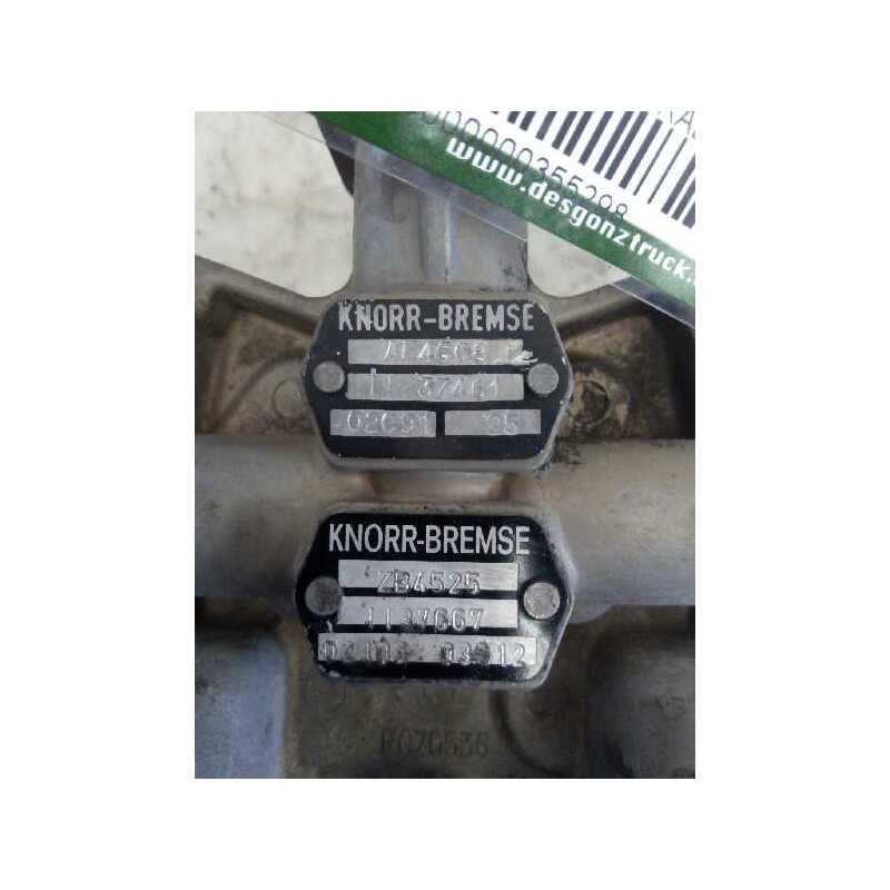 Recambio de valvula aire para iveco stralis (as) fsa t / fp lt 4x2 gran espacio referencia OEM IAM AE4608 37461/0291 ZB4525 /113 - Naranja 2