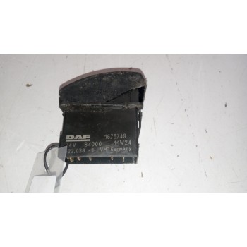 Recambio de interruptor para daf serie xf105.xxx 12.9 diesel referencia OEM IAM 1675749  