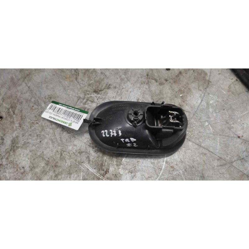 Recambio de maneta interior trasera izquierda para renault scenic ii authentique referencia OEM IAM 8200028487 - Negro 2