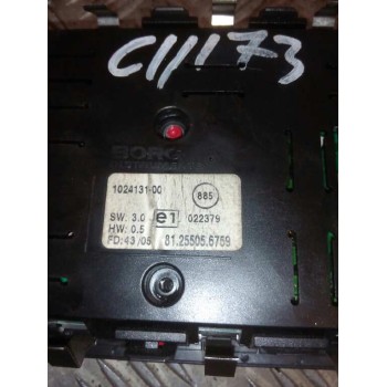 Recambio de mando radio para man tg - a 18.xxx fg / bb   (e3/e4) l referencia OEM IAM 81255056759  
