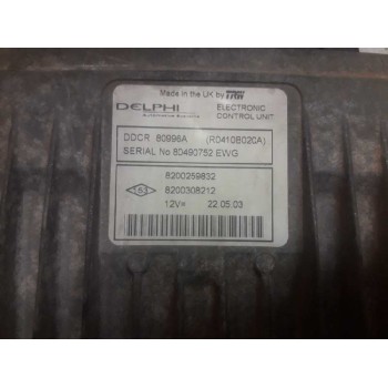 Recambio de centralita motor uce para renault scenic ii 1.5 dci diesel referencia OEM IAM 8200259832 8200308212 80490752