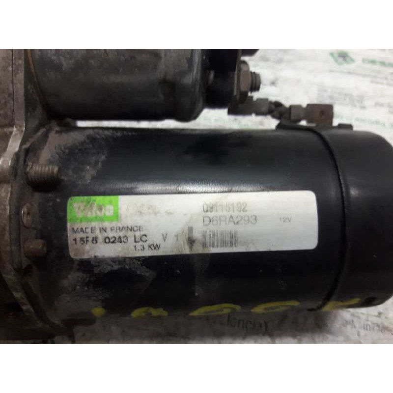 Recambio de motor arranque para opel corsa c blue line referencia OEM IAM 09115192 D6RA293 15F50243LC 2