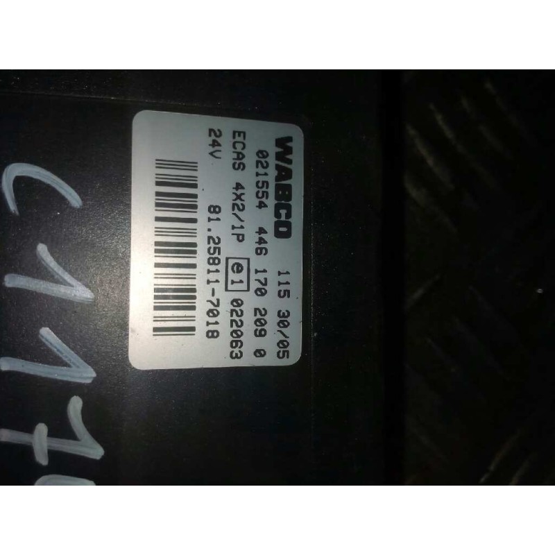 Recambio de modulo electronico para man tg - a 18.480 fg / bb (e3/e4) xlx referencia OEM IAM 81258117018 4461702090 CENTRALITA E - Blanco 2