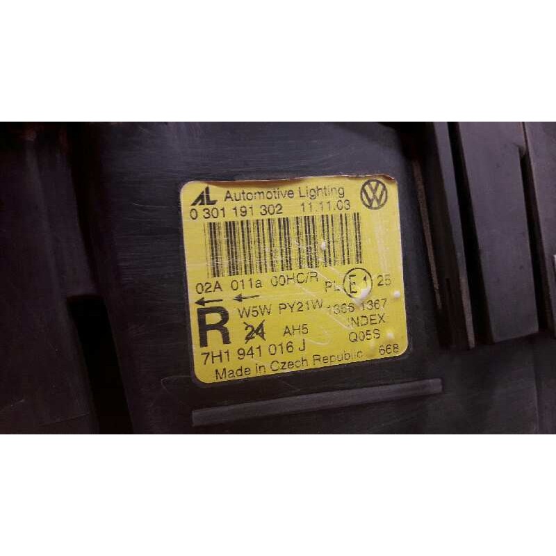 Recambio de faro derecho para volkswagen t5 transporter/furgoneta combi city referencia OEM IAM 7H1941016J - Azul 5