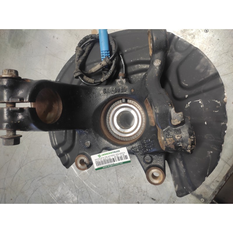 Recambio de mangueta delantera izquierda para bmw x3 (e83) 3.0d referencia OEM IAM - Negro 2