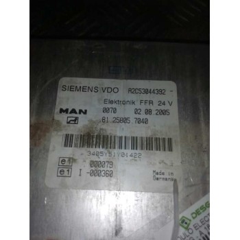 Recambio de modulo electronico para man tg - a 18.xxx fg / bb   (e3/e4) xlx referencia OEM IAM 81258057040  