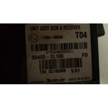 Recambio de centralita bcm para hyundai i30 1.6 crdi cat referencia OEM IAM 954002L100  