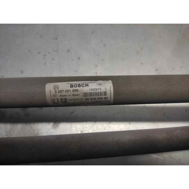 Recambio de motor limpia delantero para peugeot 308 sw confort referencia OEM IAM 0390241869 9684806680 4 PINS - Gris 3
