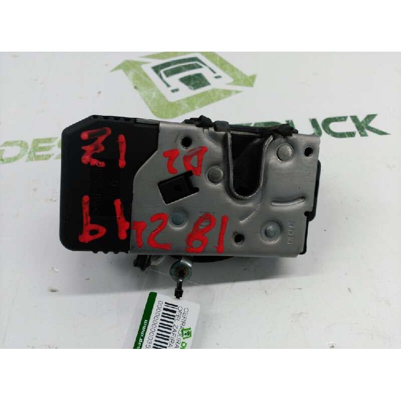Recambio de cerradura puerta delantera izquierda para opel zafira a blue line referencia OEM IAM 133139 4