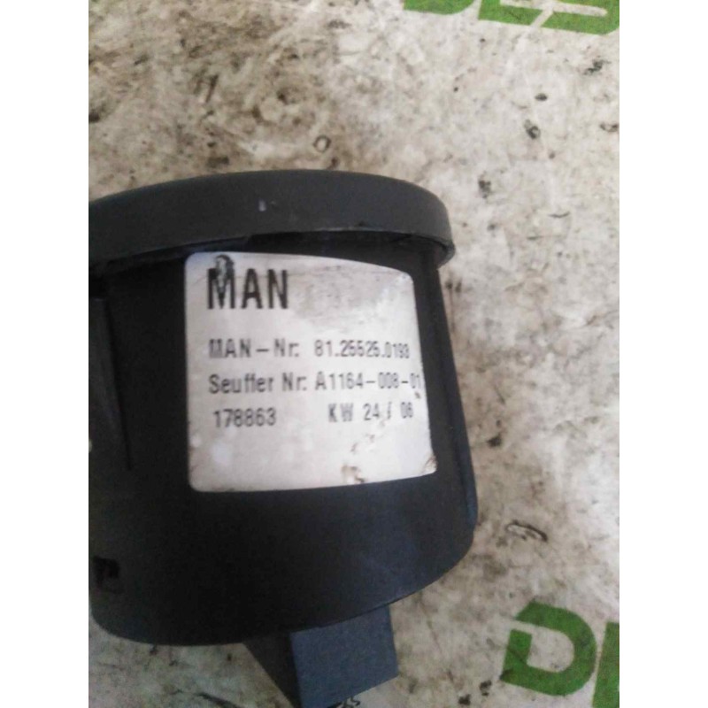Recambio de mando luces para man tg - a 18.480 12.8 diesel (d 2876 lf 12) referencia OEM IAM 81255250193 - Blanco 2