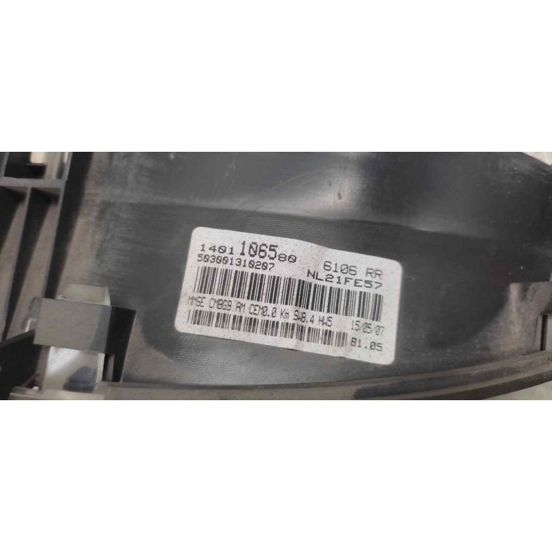 Recambio de cuadro instrumentos para peugeot expert tepee 2.0 hdi cat (rhk / dw10uted4) referencia OEM IAM 1401106580 5030013102 - Gris 2